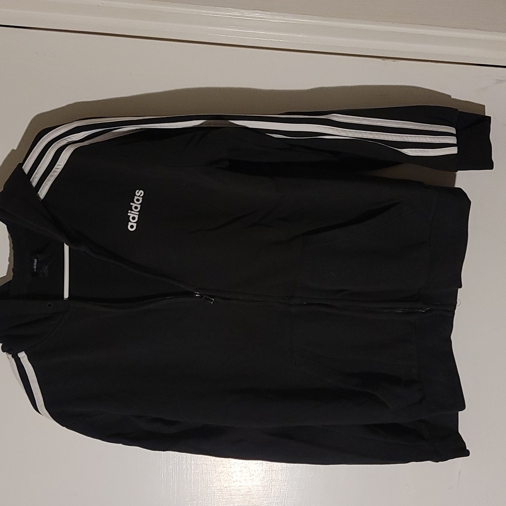 Small men zippered hooded jacket